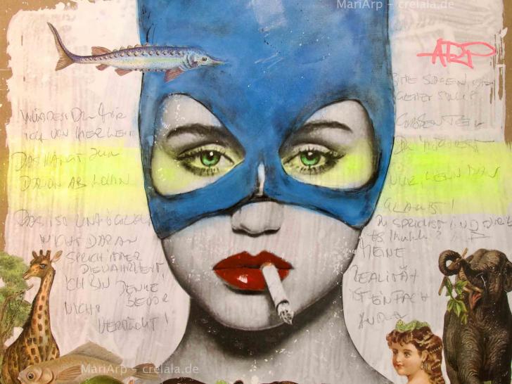 "Catwoman blue"