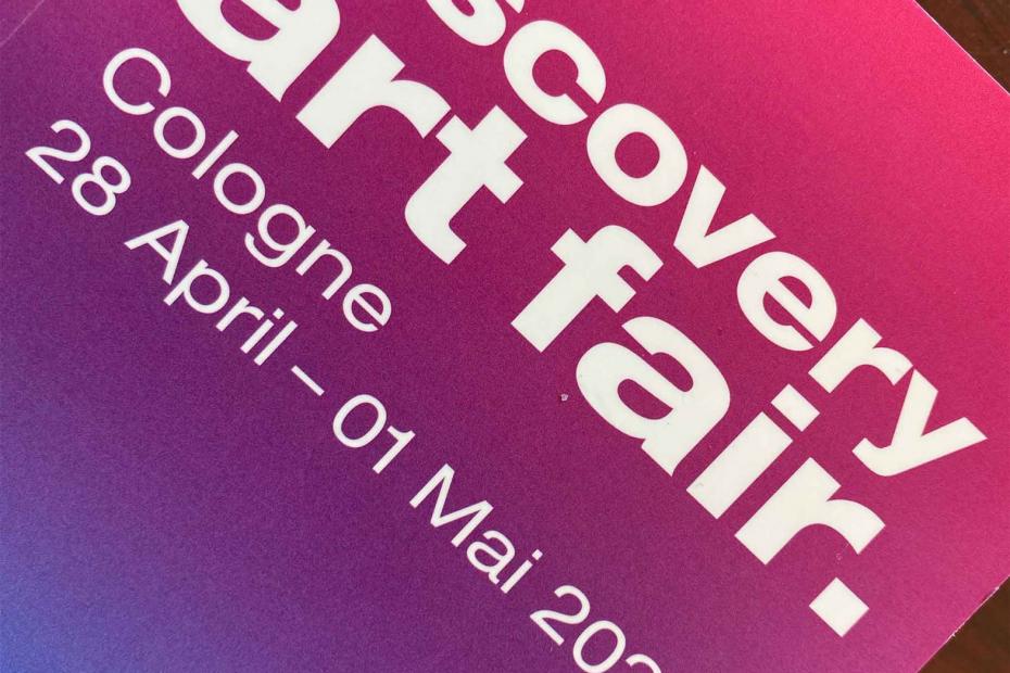 discovery art fair 29.04. – 01.05.2022