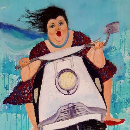 saida - Künstlerin bei CRELALA Kunst